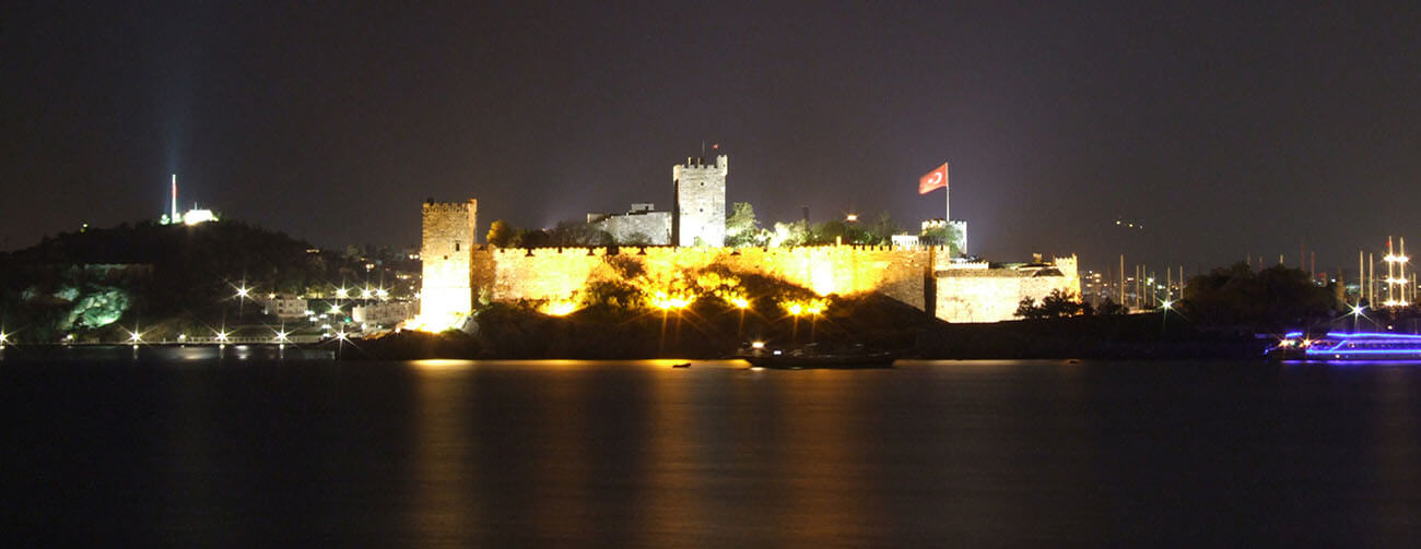 Bodrum Castle at Night